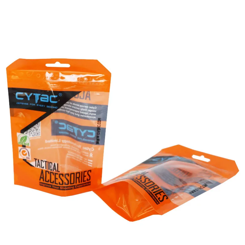 Hot Sale Good Price Moisture Proof Zipper Lock Plastic Bag Laminated Clear Resealable Data Cable Packaging Bag