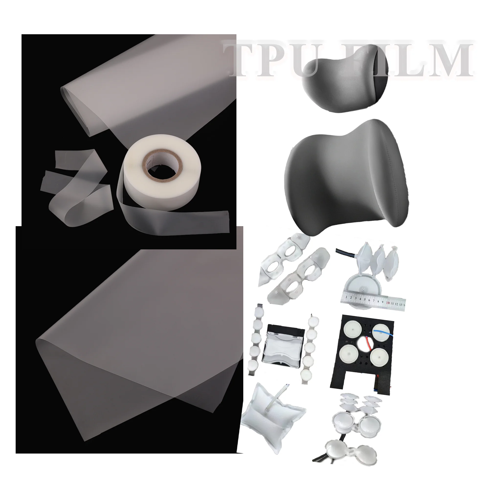 HUANLONG Wholesale TPU Film For Car Seat Cover Full Set Car Accessory Leather TPU Film For Comfortable Fashion Seat