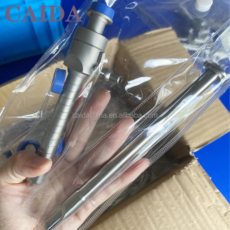 Laparoscopic reusable Flip type trocar, surgical magnetic cannula trocar 5mm and 10mm