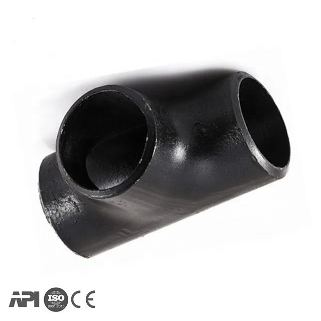 alloy steel A420 WPL6 pipe tee for pipe connection