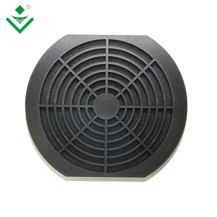 
50mm, 60mm, 80mm Fan Filter 40mm Fan Guard Black Plastic Protective Cover for Fan 120mm 