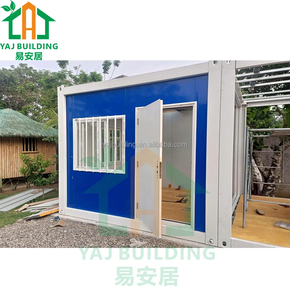 Detachable house quick assemble windproof office site tiny shop moduly cabin home high quality low cost detachable house