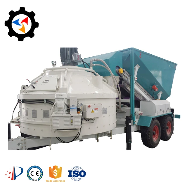
mobile concrete plant Low Price 20M3 Chinese MC1500 Concrete Batching Plant mini ready mix on the barge 