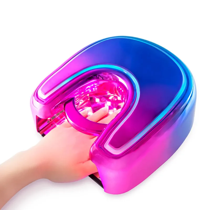 Wholesale Rechargeable Nail Lamp 48W UV Led For Gel Nail Wireless Red Light Cordless Nail Dryer Lamp