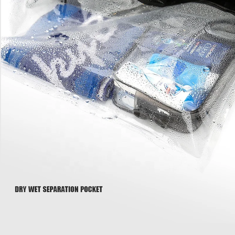 SG6017 Customized Logo Leather Sport Travel Bag Carry On Shoulder Duffle Bag with Shoe Compartment