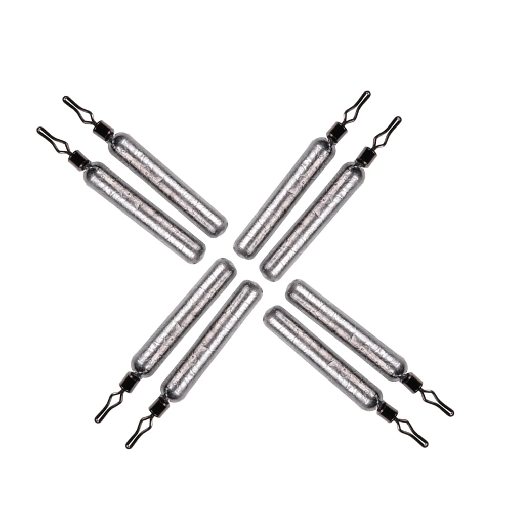 LUSHAZER lead molds sinker accessories hook 5/7/10/12/15/18g lead fishing weights