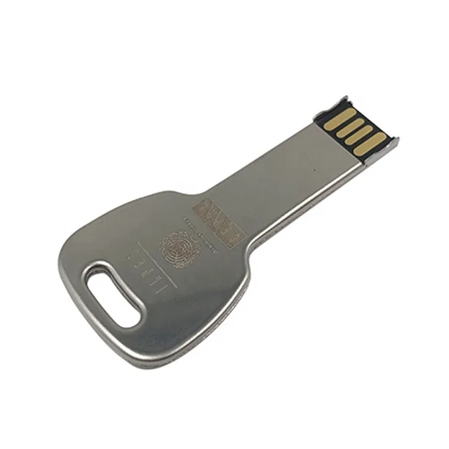 Оптовая Продажа с фабрики металлический ключ в форме памяти USB Stick флэш-накопитель