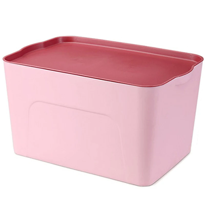 
Large Size Colorful Plastic Clothes storage box environmental protection Litter box Safe for food container Organize snacks box 