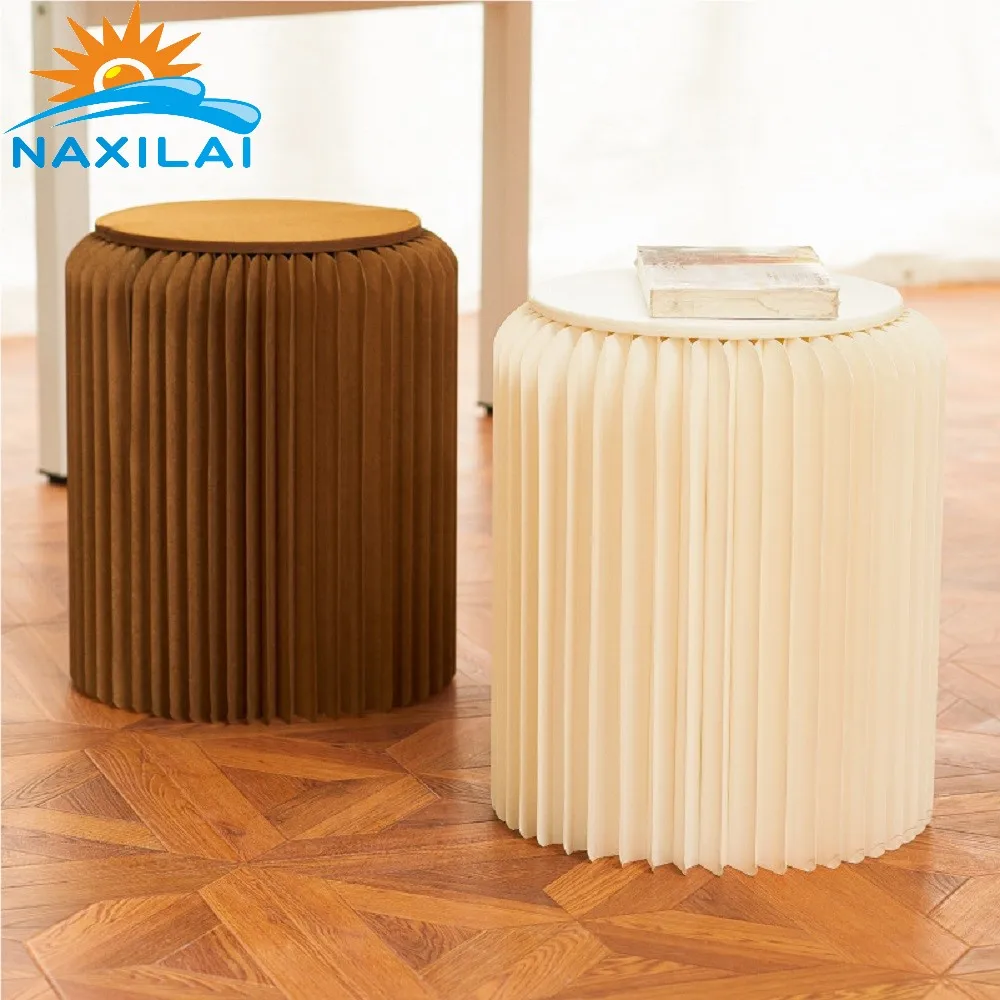 NAXILAI High Quality Portable Telescopic Stool Stool White Footstool