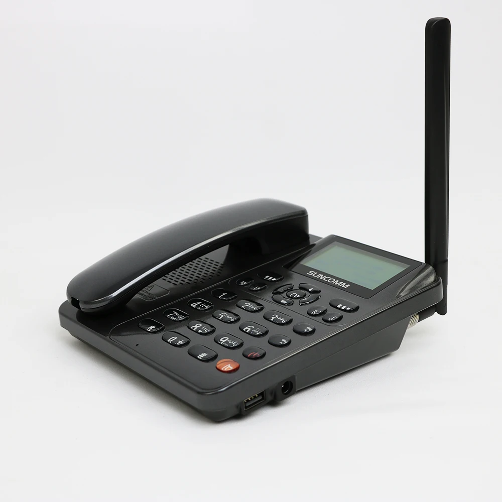 Беспроводные стационарные телефоны Лидер продаж G618 с двумя слотами для sim-карт офисных столов