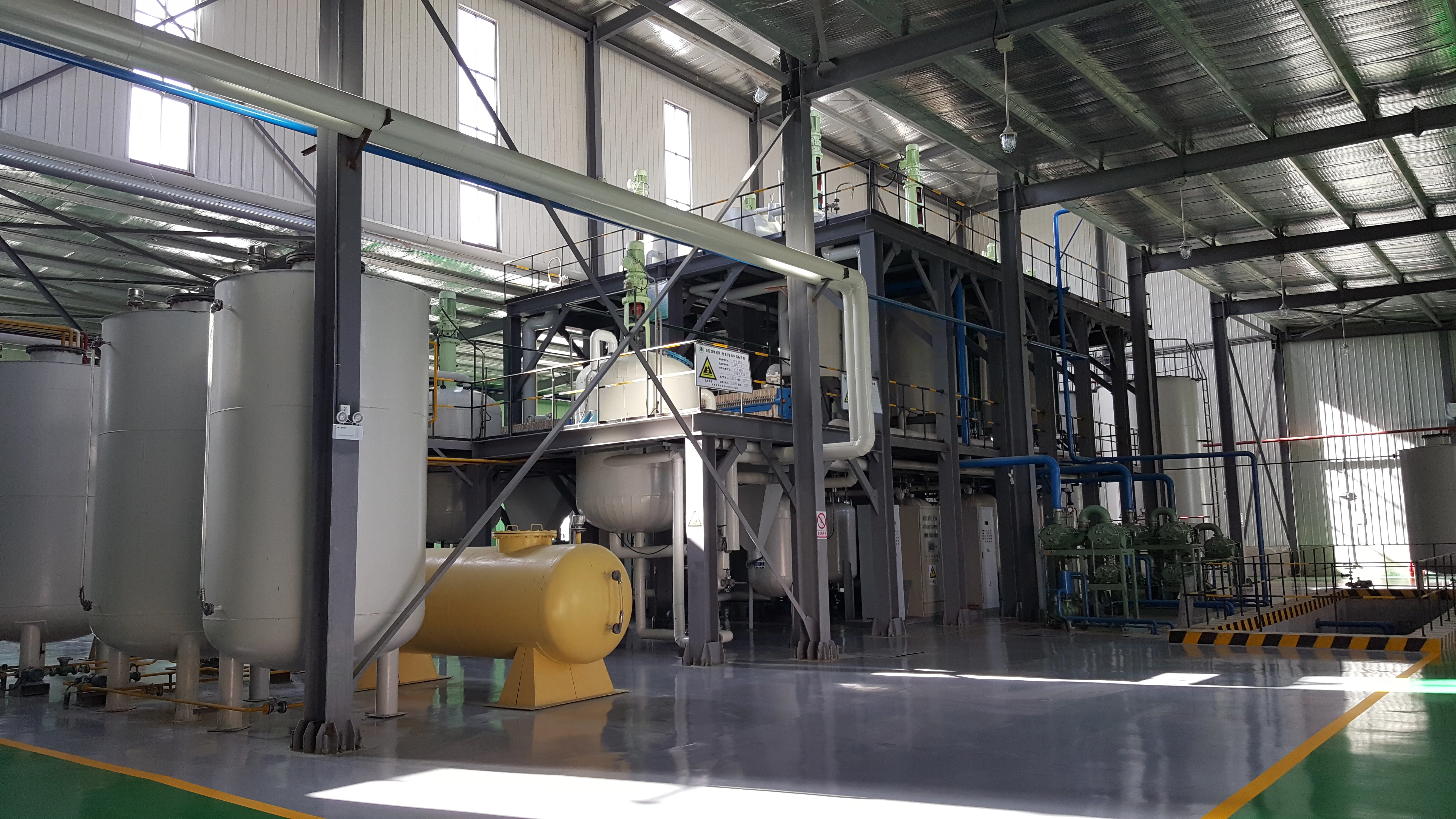 Fully automated used oil recycling machine complete finished product