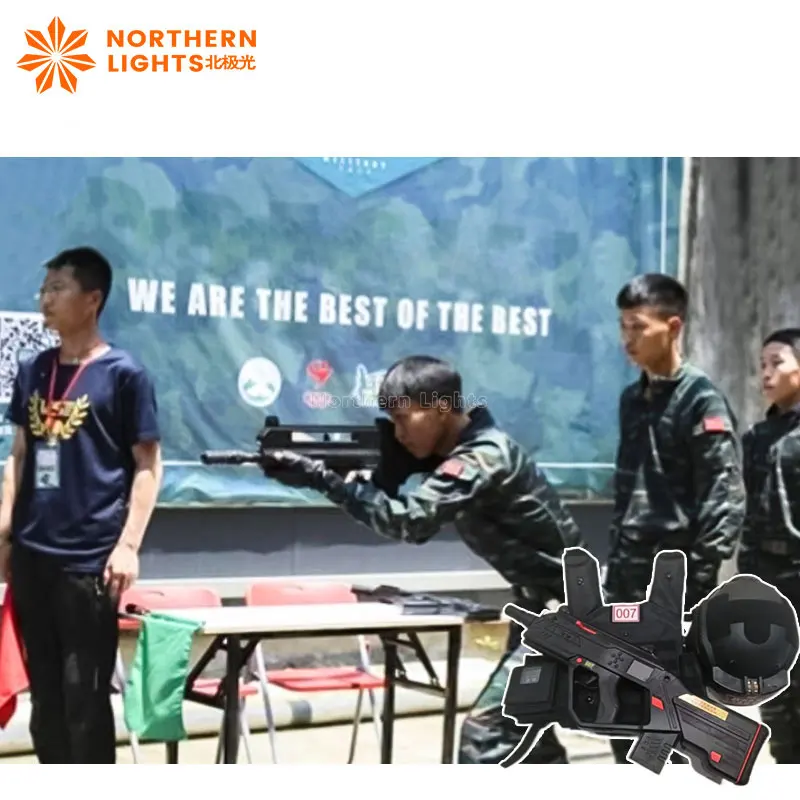 Whole set commercial Live-action CS Gun and Vest Multiplayer Wireless Laser Tag  Equipment Game System Set