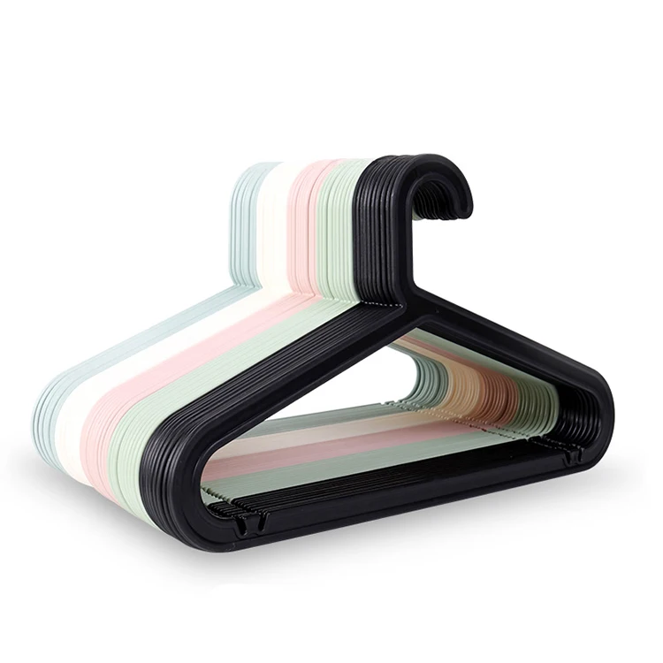 Cheap Traceless Hanger Adult Multi-functional Non-slip Laundry Clothes Hanging Hanger Wardrobe Household Plastic Clothing Opp /