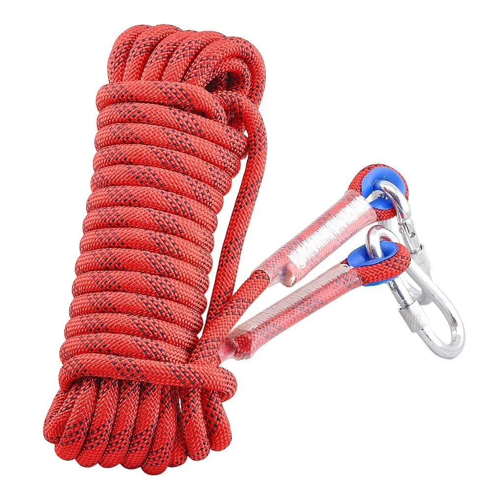 Retail 8mm 10mm 12mm rock climbing rope outdoor education physical activity tree climbing braided rope