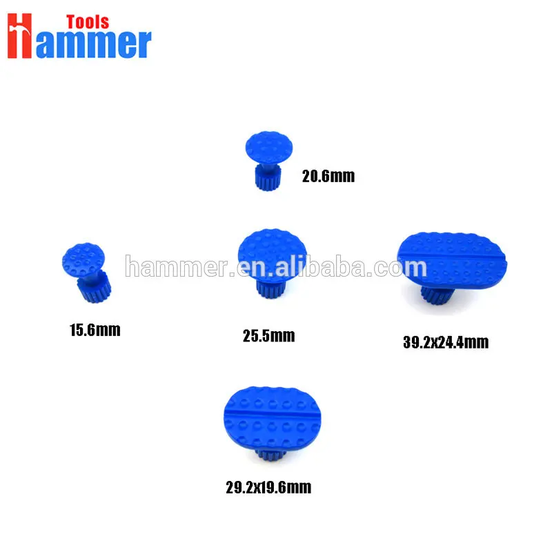 33Pcs Glue Pulling Tabs car dent king Glue Tabs Auto Body Dent Repair Tool Pulling Tabs Car Dent Removal Body Repair Kit