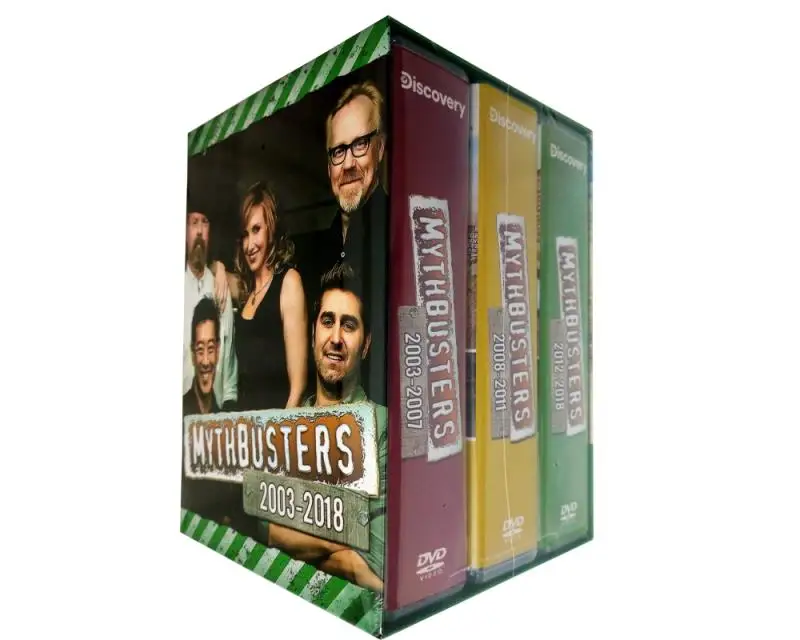 MythBusters the complete series box set 74discs region 1 dvd movies tv series tv drama tv show free shipping by express