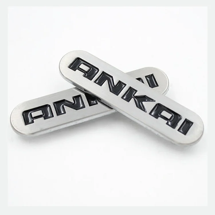 Bags Handbag Hot Sale Logo Label Colors Scarf Metal Customized Plating Garment Labels Custom Metal Logo for Shoes Sambo Shoes