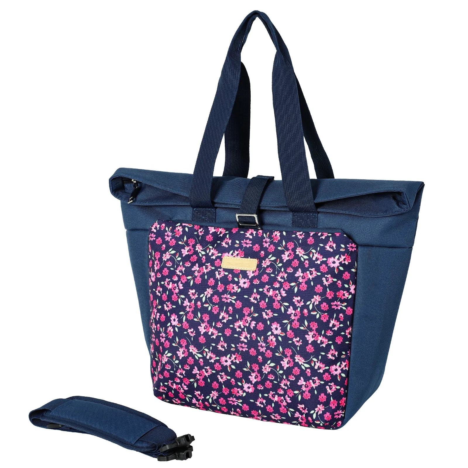 MIER Adult Cute Lunch Bag Tote with Shoulder Strap Insulated Leakproof Large Soft Cooler Bag for Work, Grocery Shopping, Picnic,