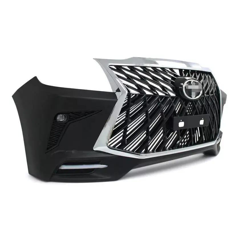 MUSUHA For Toyota Hilux Vigo Update To Lexus 2011 2012 2013 2014 2015 Front Bumper Upgrade parts