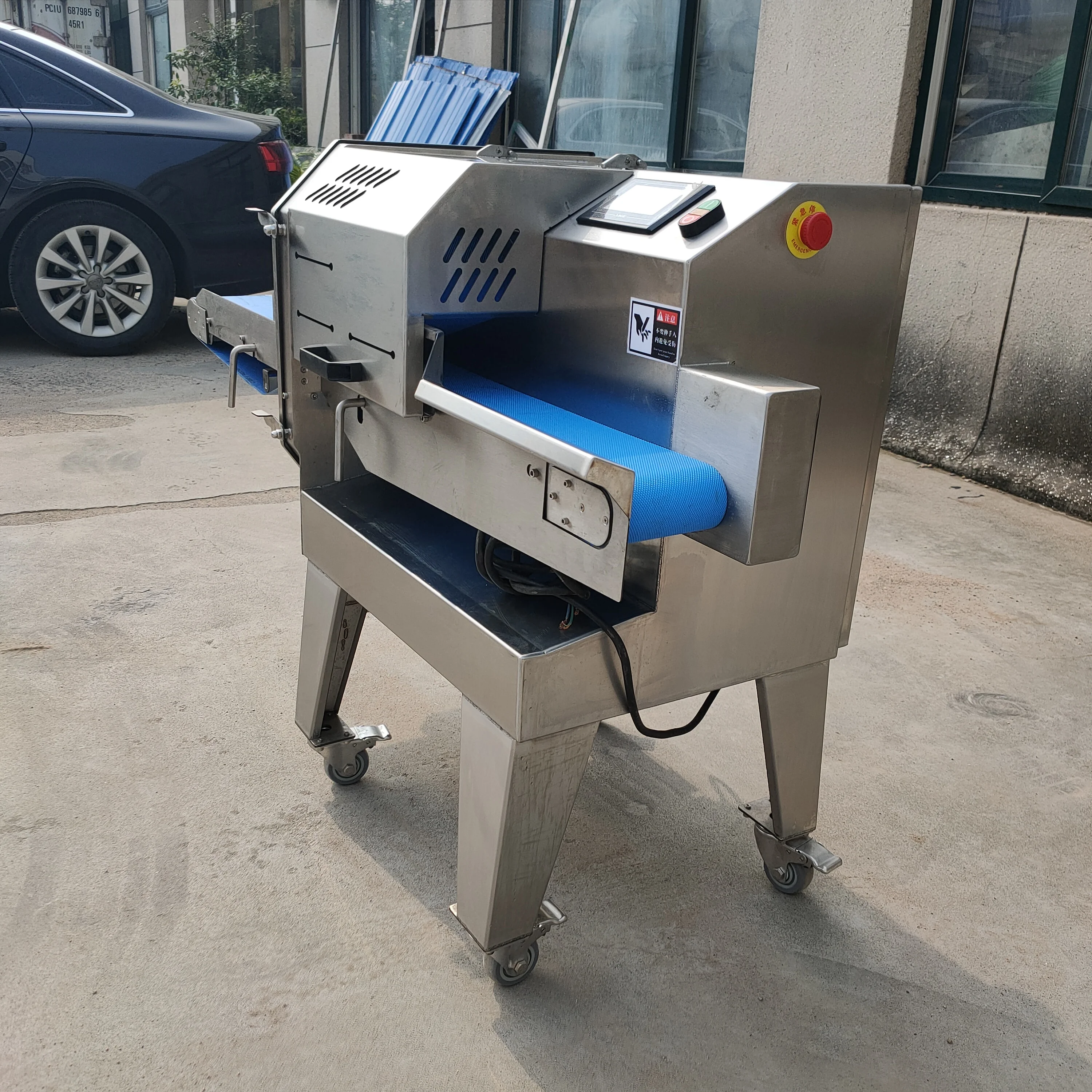 Automatic Commerical Meat Slicer for Cooked Meat and Vegetables Slicer High Efficiency Slicing Machine