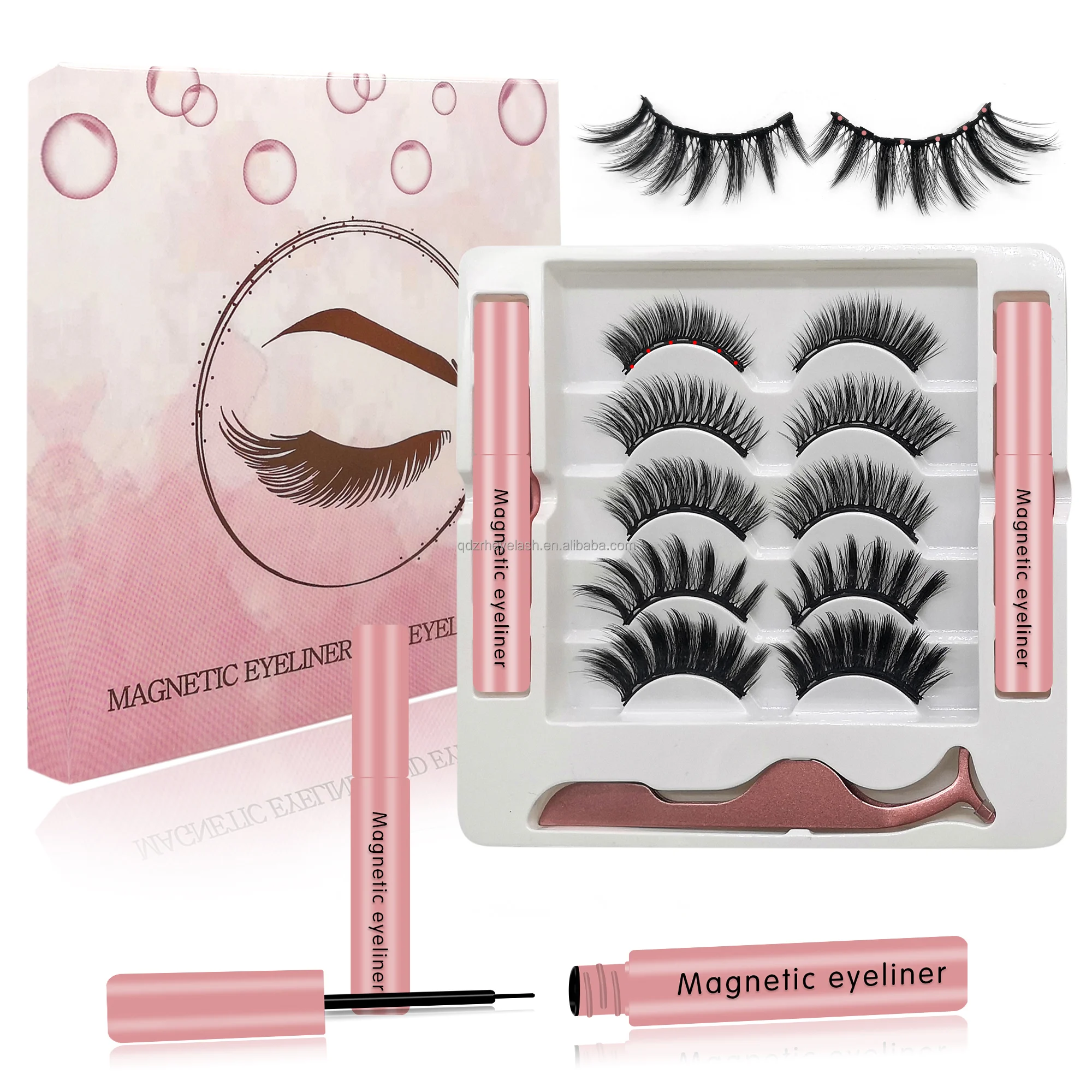  2021 new fast shipping magnetic eyelashes manufacturers direct magnet eyelash