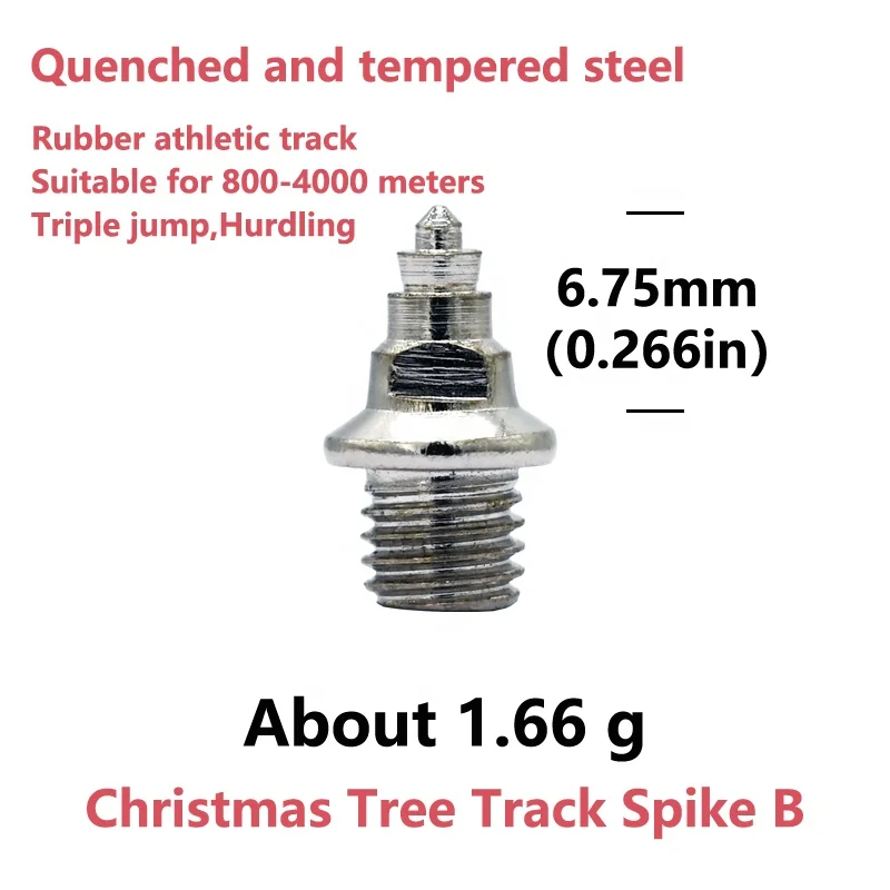 Track and Field Spikes Christmas tree Track Spike Shoes Spike Replacements High hardness steel for Track Sprint Cross Country
