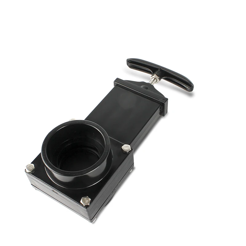 TYTXRV Caravan Accessories 2-inch RV Knife Water Gate Valve Portable Manual Control Sewage Drain Valve