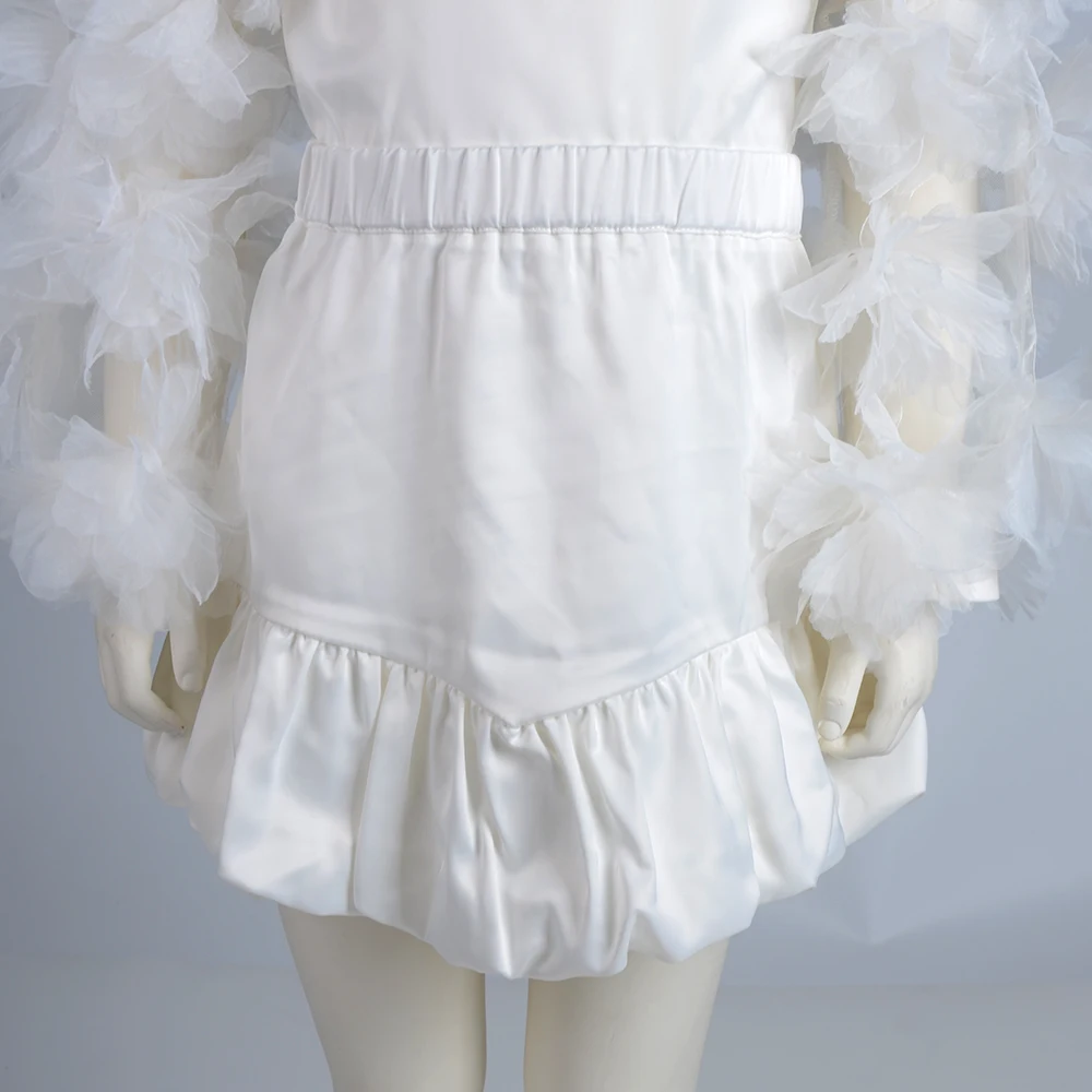 Toddler Girls Skirts Baby Short Autumn Children Pleated Mini Satin Skirt for Girls Kids