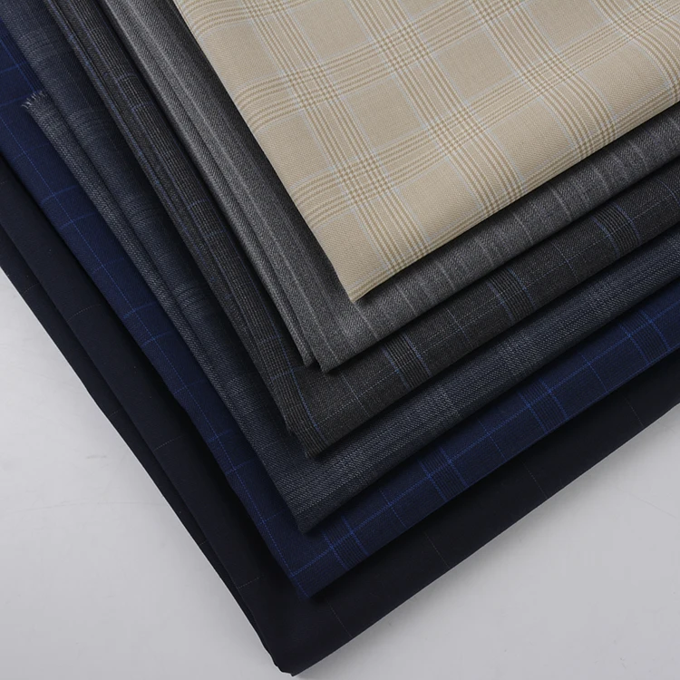 
Итальянская английская шерстяная клетчатая полосатая причудливая кашемировая ткань из 100 шерсти 