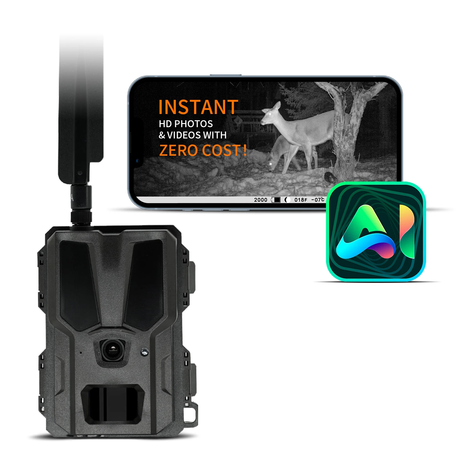 WILLFINE 940nm no glow night vision wildcamera 4g waterproof hunting trail camera