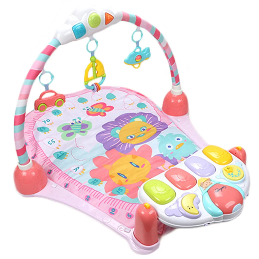 wholesale indoor children kick piano toy play activity gym baby mat