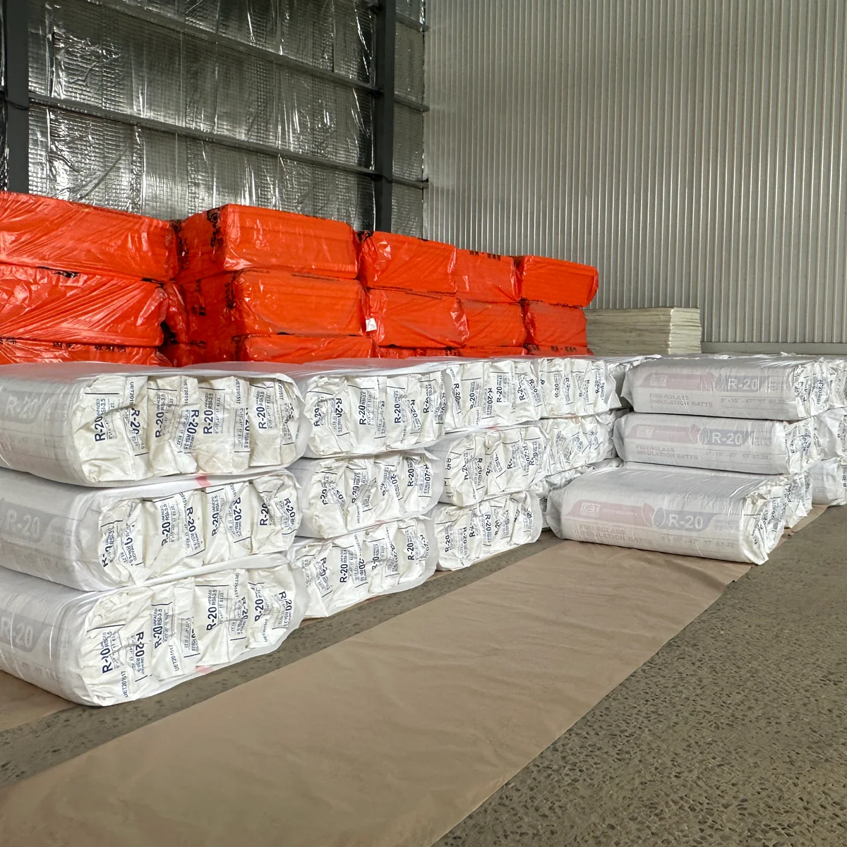 Australia market fiber glass insulation R2.5 R2.5HD 90mm glass wool wall batts insulation batt