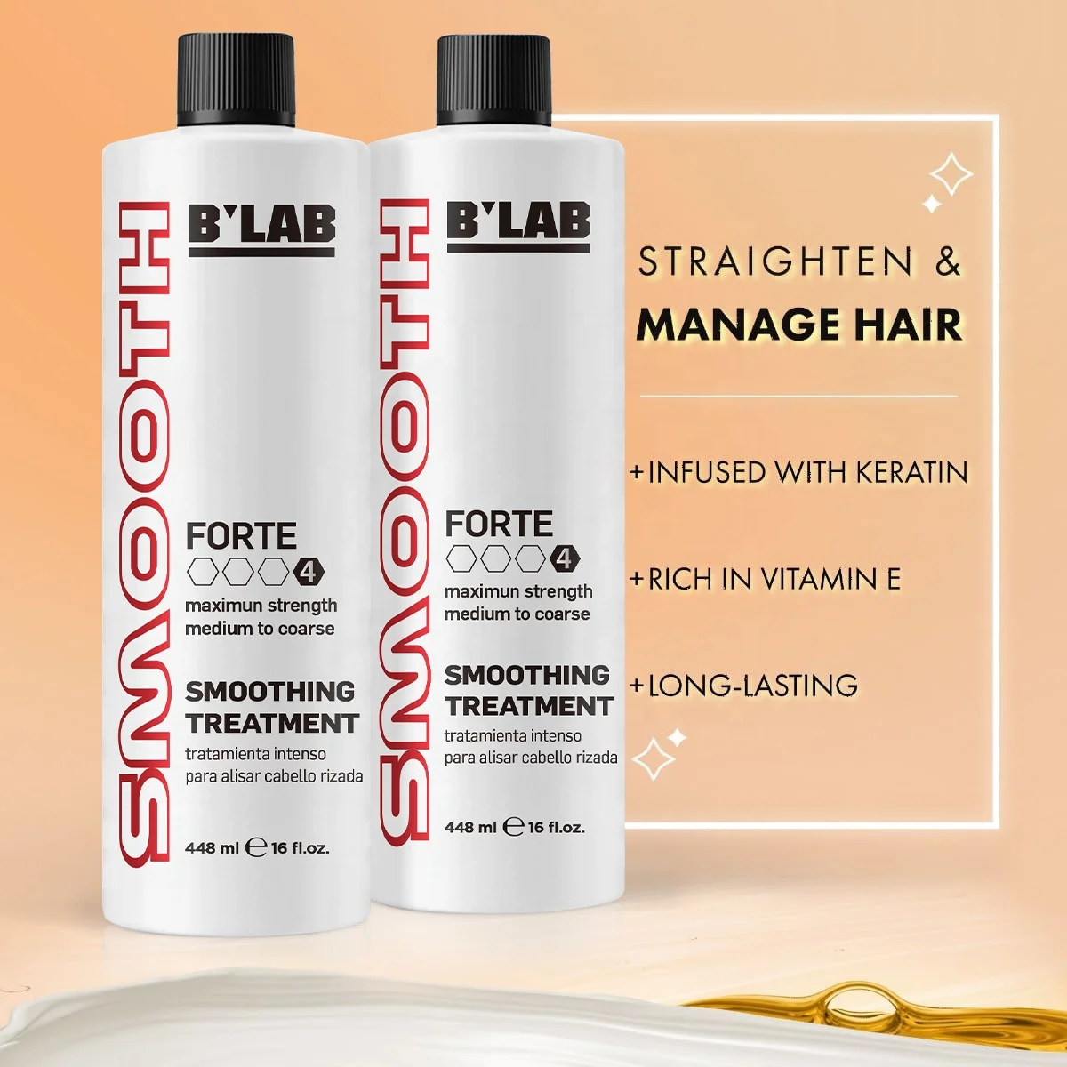 Private Label Keratin Treatment Straightening Hair Protein Brazilian Collagen Treatment for Damaged Nano Keratin Treatment
