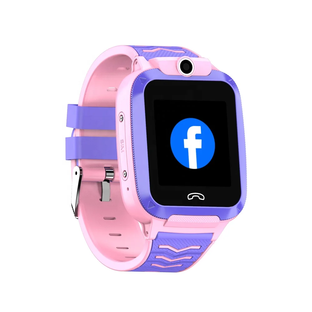 In stock 4g 3g kids gps smart watch tracker with camera wifi sos touch screen gsm smart watches phone for children Amazon