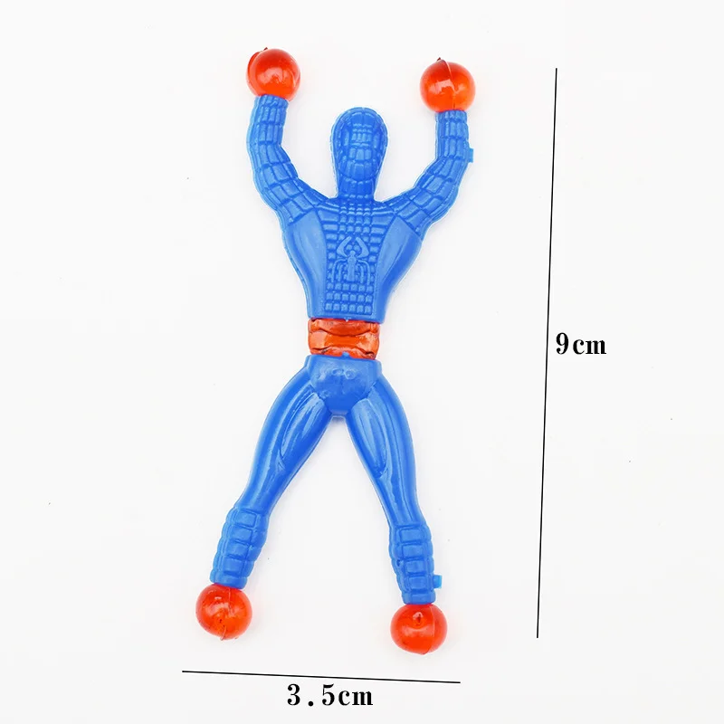 Wholesale Sticky Wall Climbing Men Novelty Gift Party Kids Sticky Man Toys