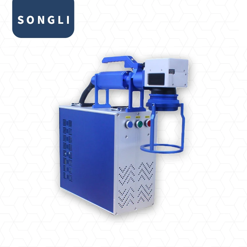 30W Metal Engraving Handheld Small Marking Coder 20W Portable Optical Fiber Laser Marker