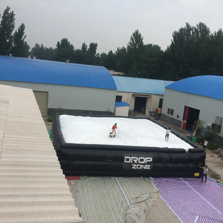 Freefall extreme sports Inflatable Landing Stunt jump Bag, Inflatable stunt landing airbag, Stunt Landing Mats