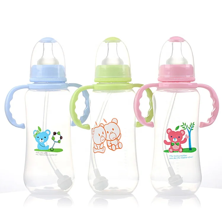 Apple Bear Factory Newborn Standard Pregnancy and Infant Products PP Baby Bottle Wholesale 280 ml