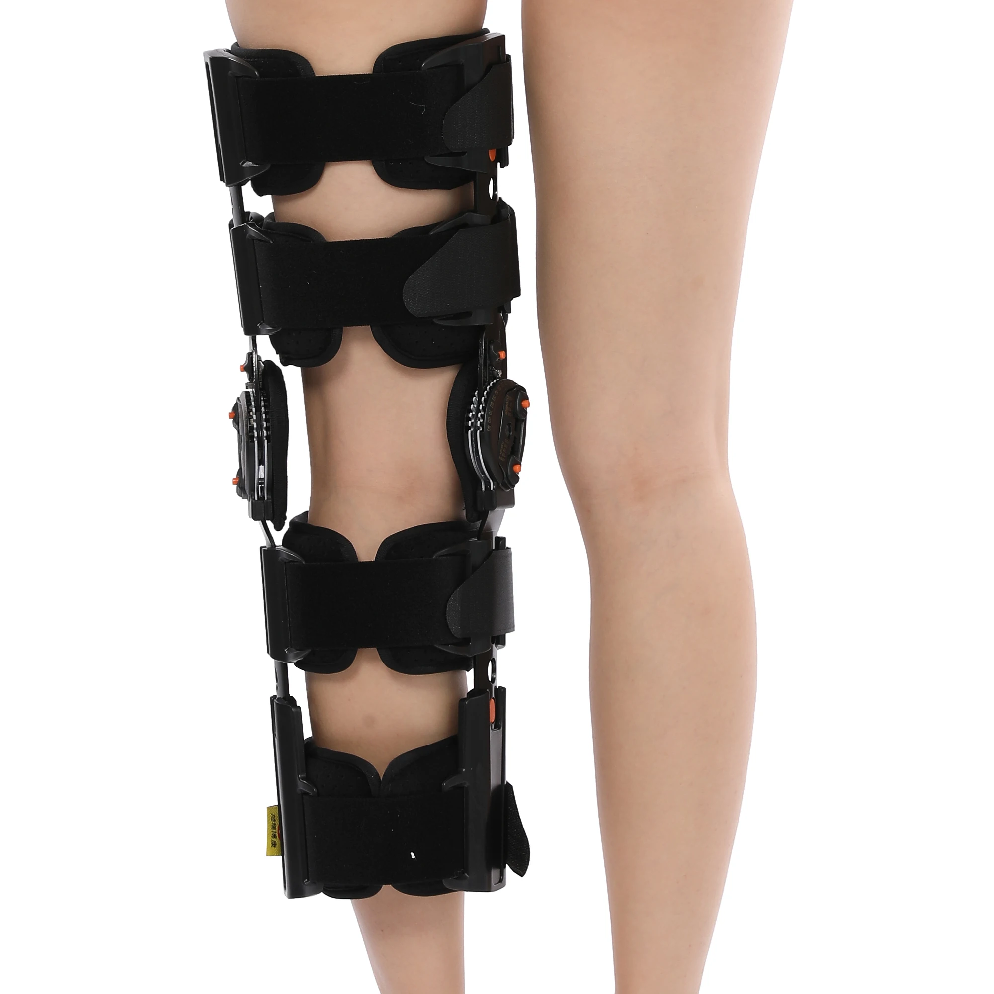 Medical Orthopedic Double Hinged Knee Brace Flexible Fitness Support Neoprene Protective Articulated Orthosis One-Size Knee Pads