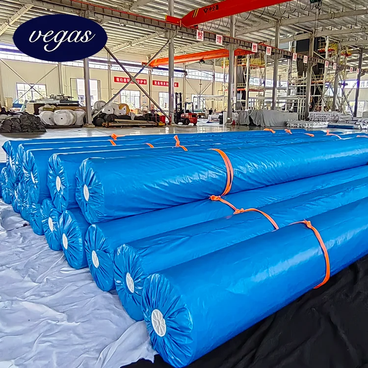 45mils 60 mil Roll 2mm Polyethylene Liner HDPE Plastic Sheet Dam Liner Geomembrane for Landfill Project in Thailand