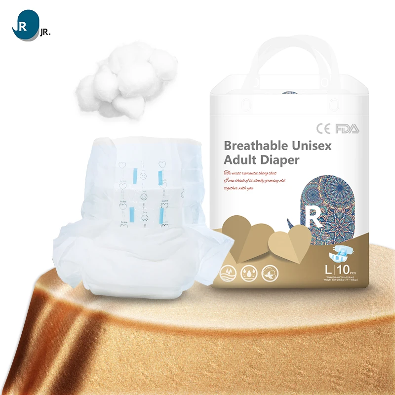 JR Hospital Medical Supersoft Adult Diaper Factory Wholesale Elderly Disposable Diapers for Adult