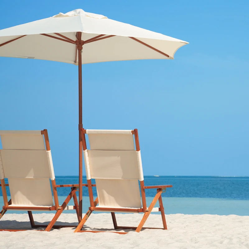 China hawaii white wooden beach sun umbrella asian parasol