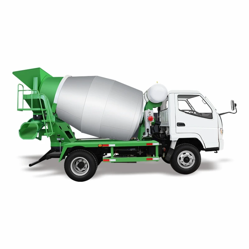 Electric Concrete Mixer Truck Hydraulic Pump Mini Concrete Transit Mixer Truck