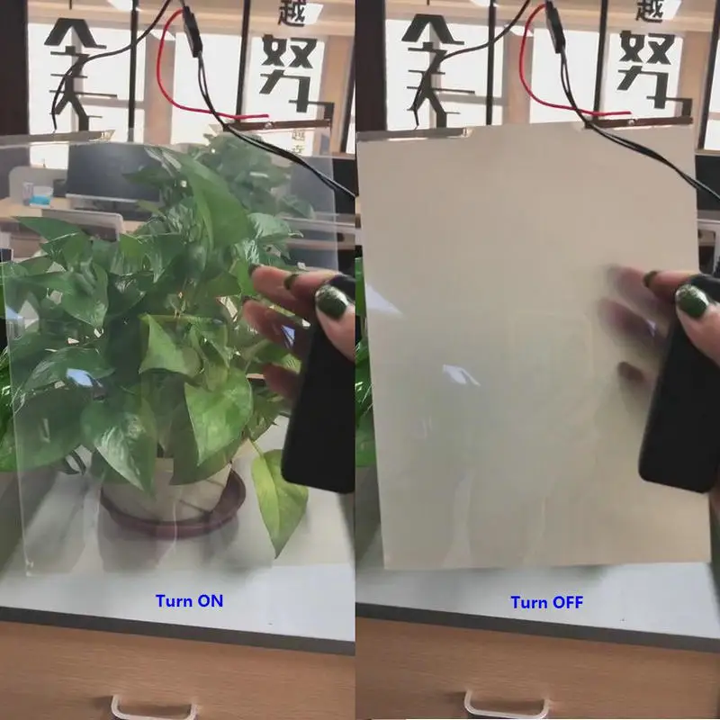 Smart PDLC Film ,switchable Glass Film, smart  glass film