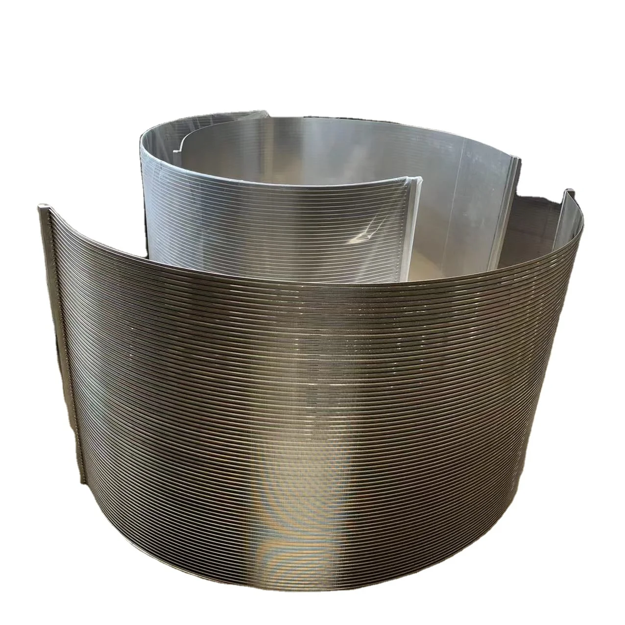 High Efficiency Arc Screen Plate Filter Stainless Steel Curved Wedge Wire Industrial Filtration Equipment