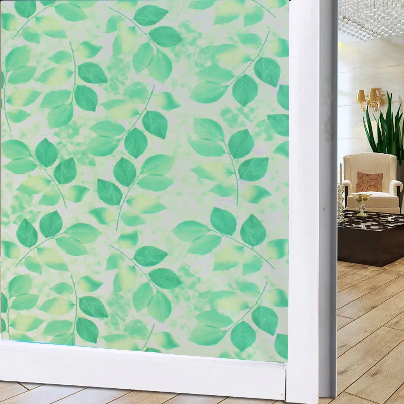 Glass Film Window Decorative White Matte Privacy Film Sticker Glass For Office Building For Balcony Room Bathroom Home