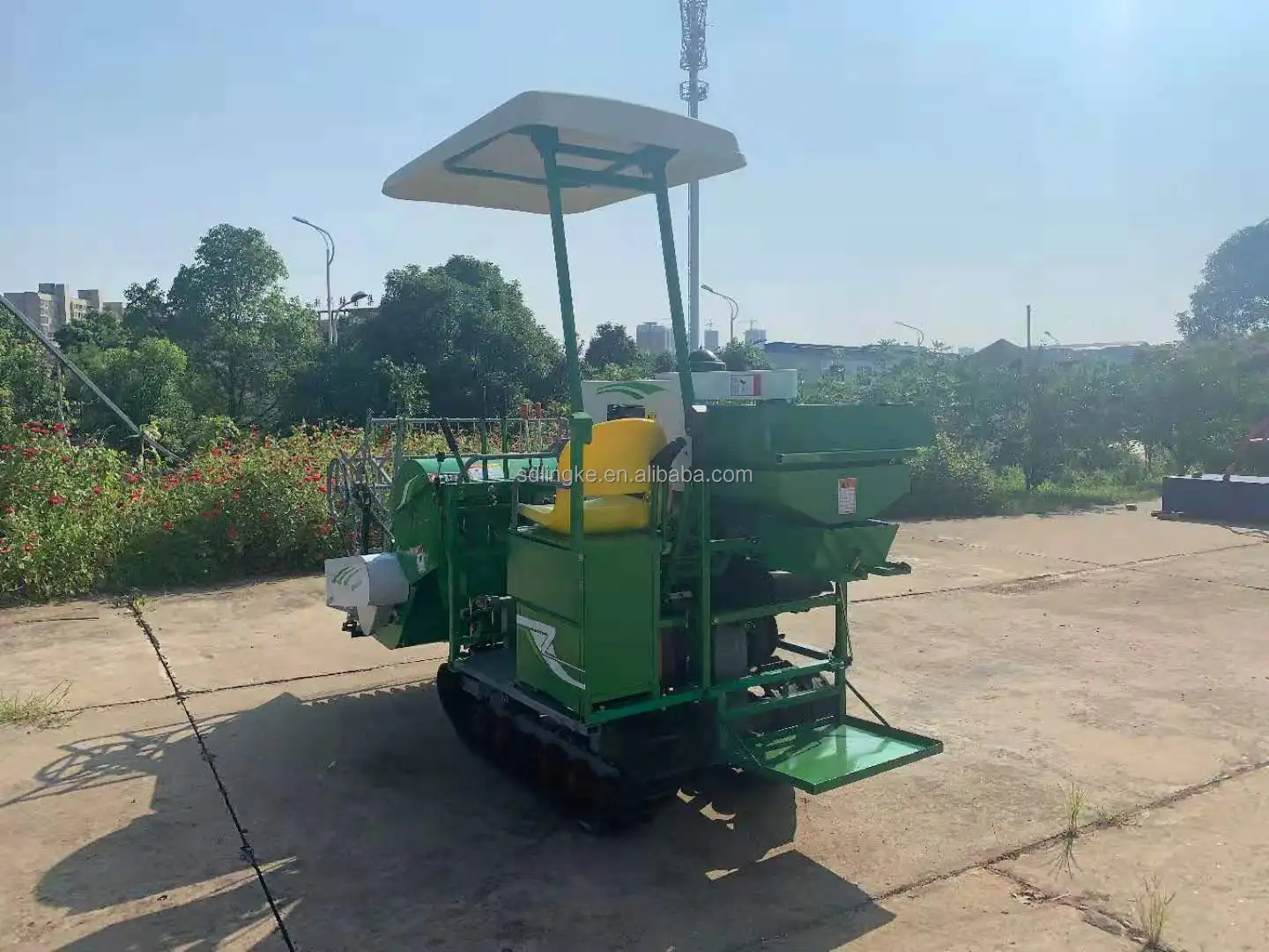 China harvesters rice combine harvester Crawler self-propelled full feed