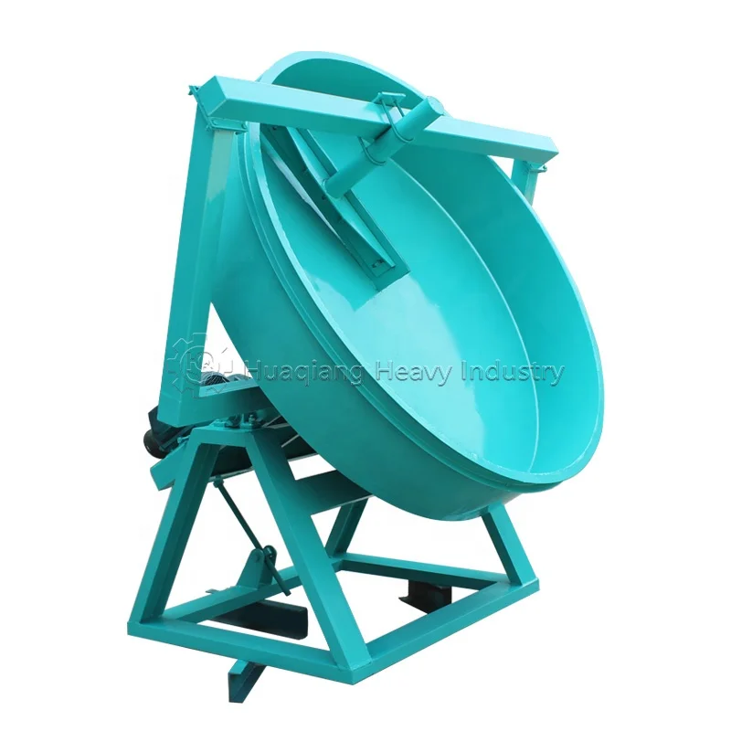 Organic fertilizer compost machine animal manure disc granules making machine