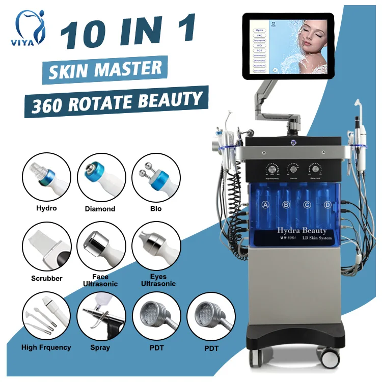 9 10  in 1 hydrafacial machine  synergy facial machine hydrafacial solution aqua peel machine  for Aesthetic medicine