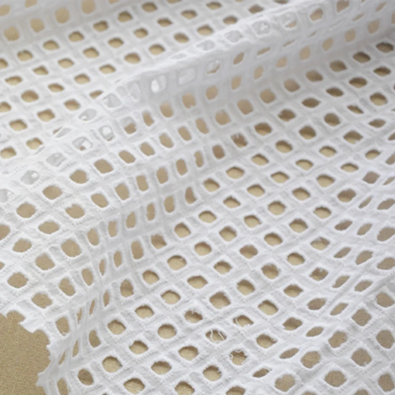 New collection 100% cotton embroidery lace fabric